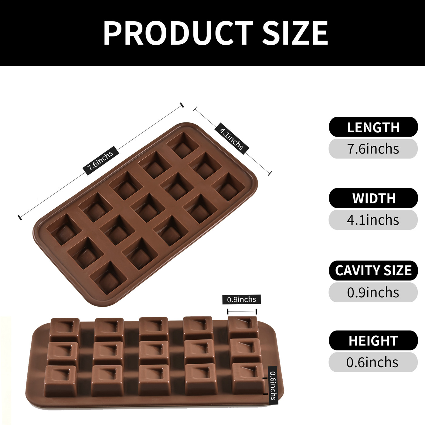 Mould Chocolate Silicone Moulds Chocolate Free BPA Mould Candy Silicone