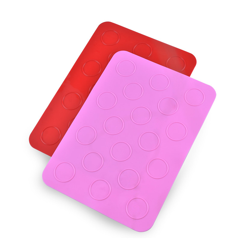 Silicone Macaron Baking Mat round cookie cake mold