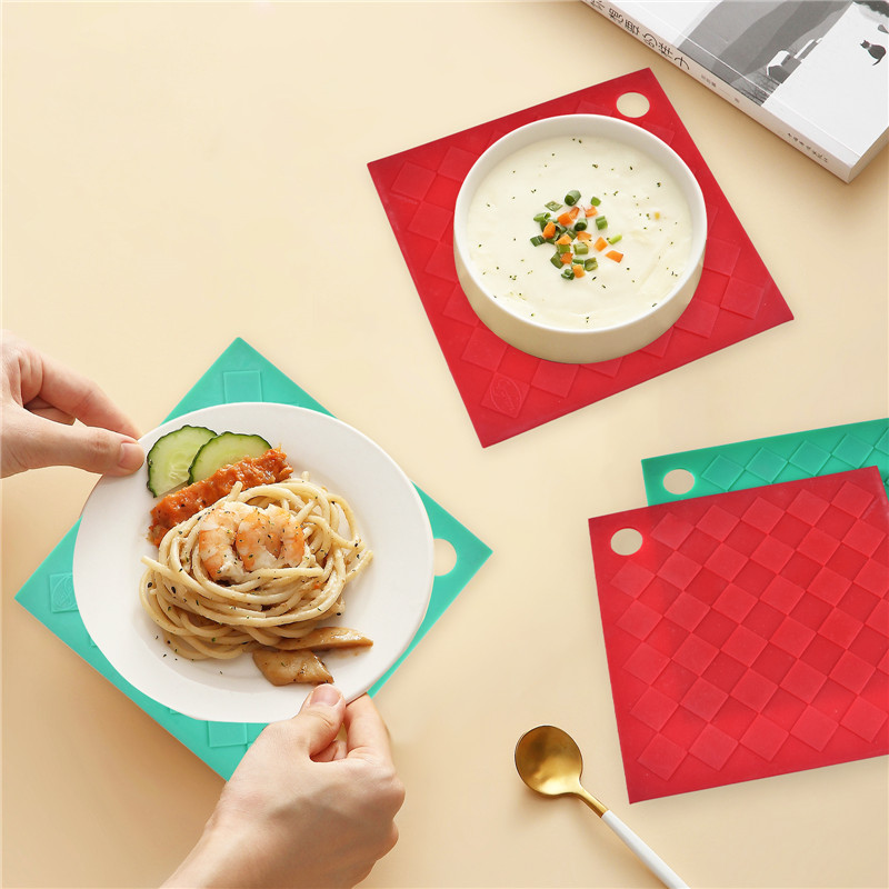 Professional Silicone hot pad Silicone Heat Resistant Table Mats
